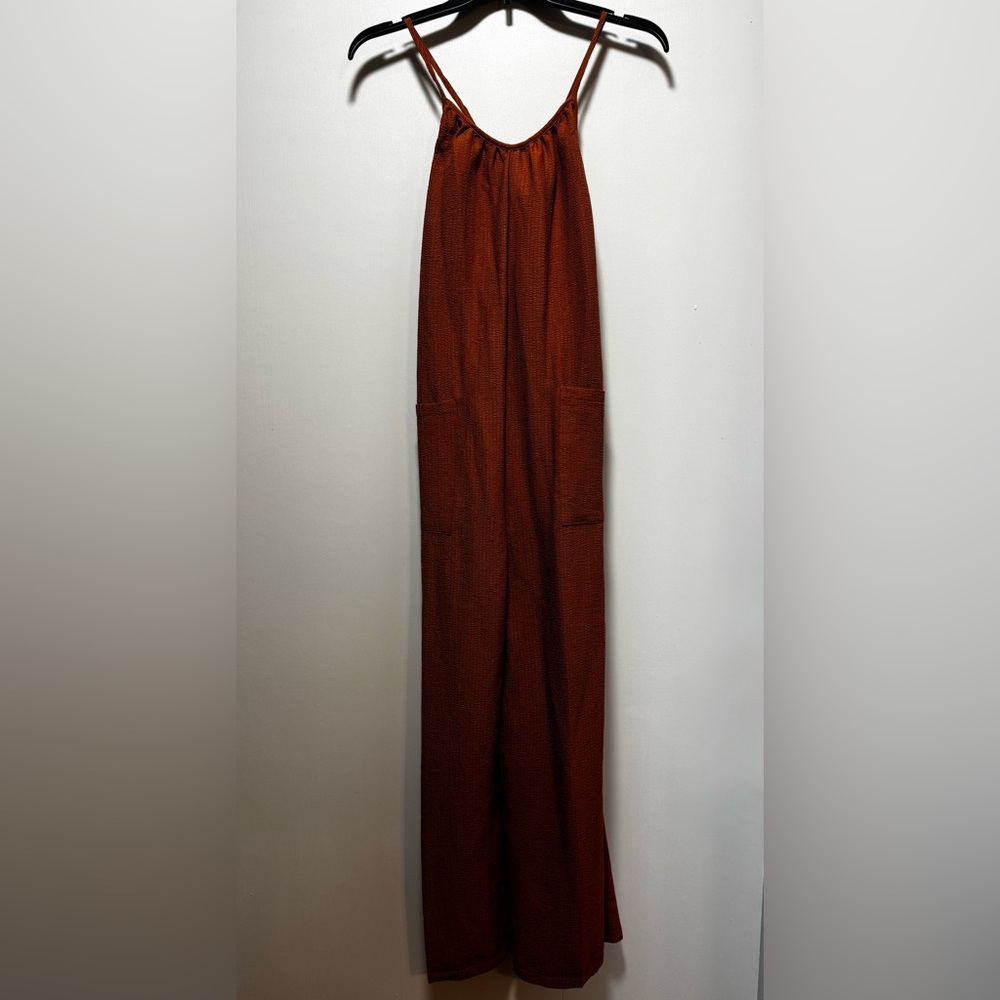 Women's Rust jumpsuit